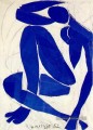 Blue Nue IV Nu bleu IV Printemps abstrait fauvisme Henri Matisse